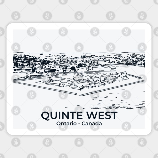 Quinte West - Ontario Magnet by Lakeric
